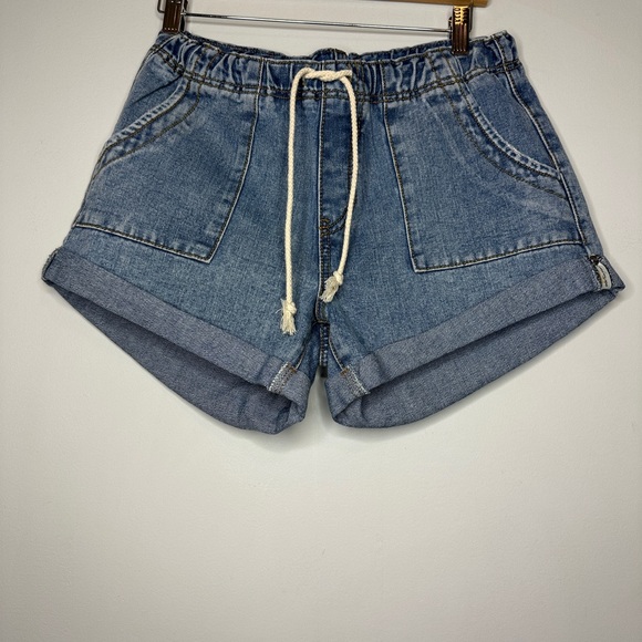 One Teaspoon Pants - One Teaspoon Classic Blue Jean Shorts